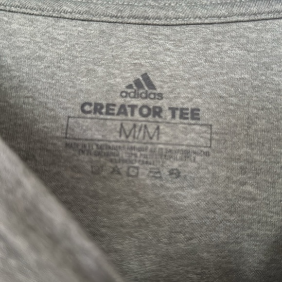 Adidas Charlotte Football Club Heather Gray Crewneck long sleeve size Medium - Picture 4 of 5